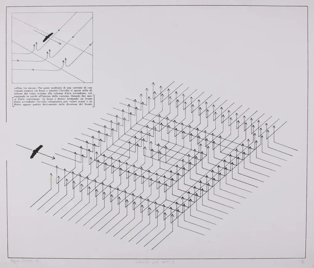 Labirinto para Abutre I, 1974 — Screenprint