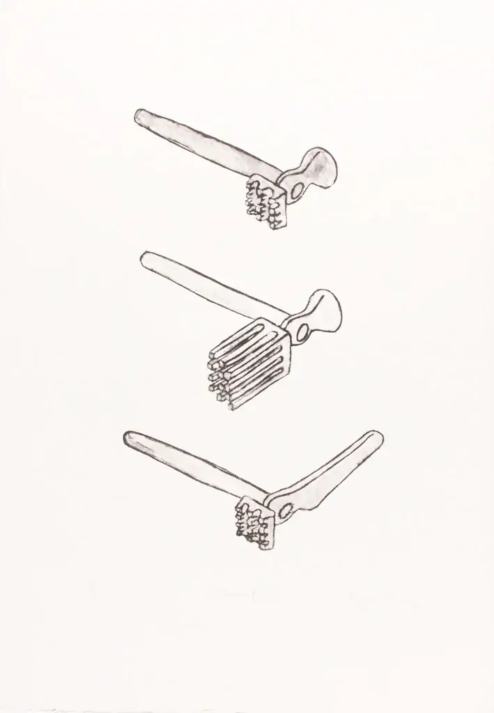 Anamorfa I, 1979 — Lithograph on paper