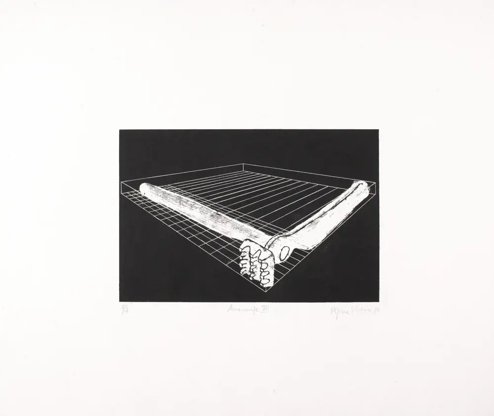 Anamorfa I, 1979 — Lithograph on paper
