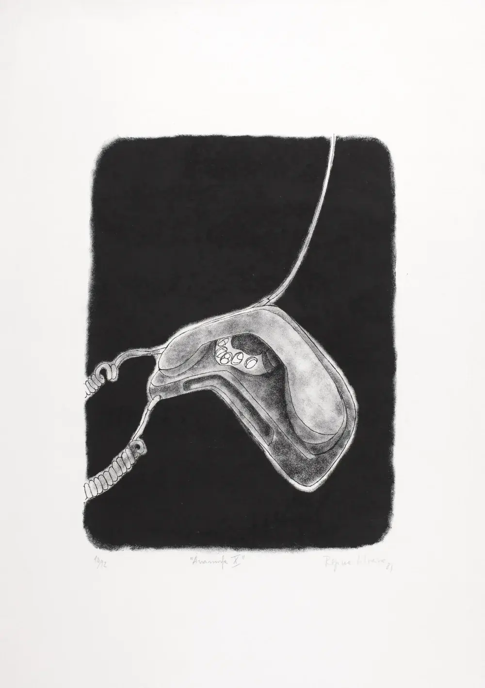 Anamorfa I, 1979 — Lithograph on paper