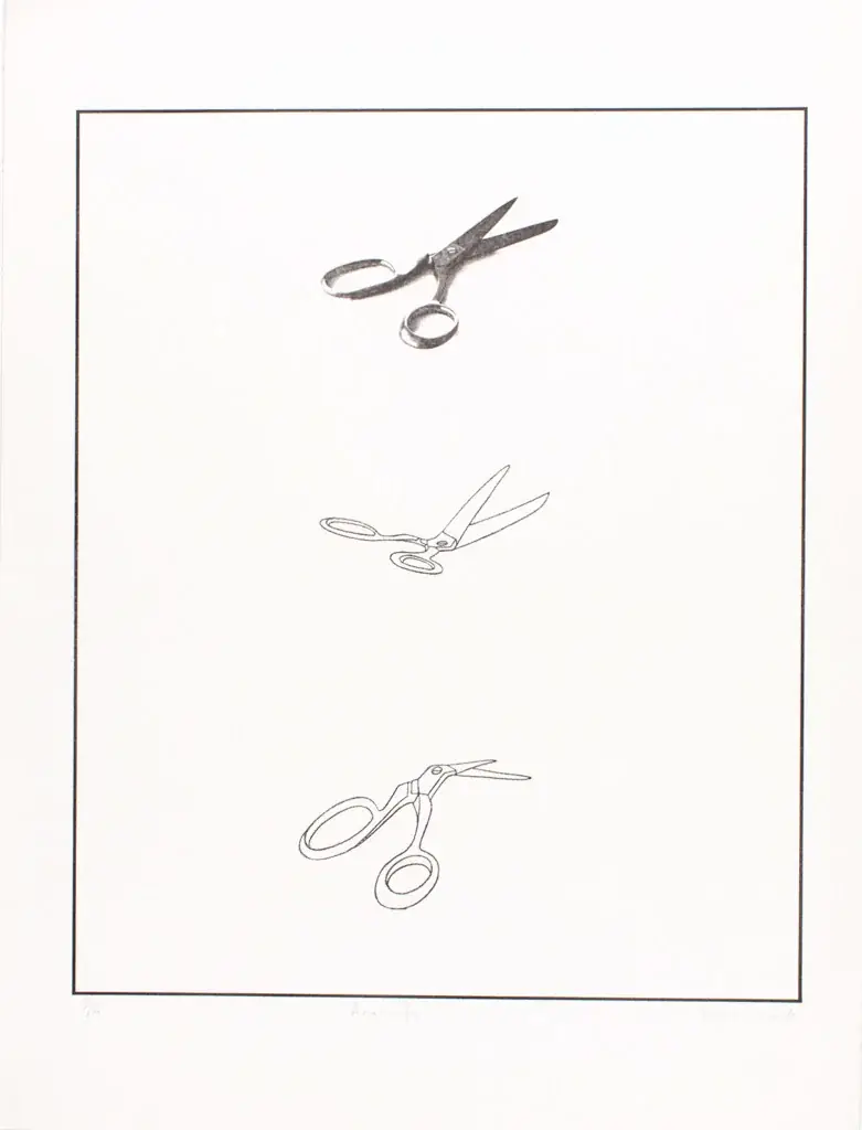 Anamorfa I, 1979 — Lithograph on paper