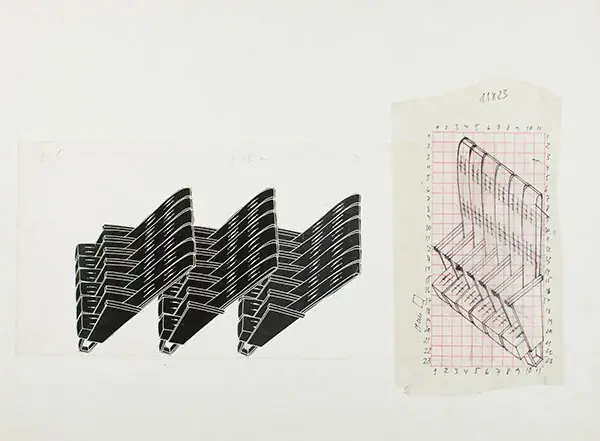 Auditorium, 1991 — Tinta sobre couro sintético