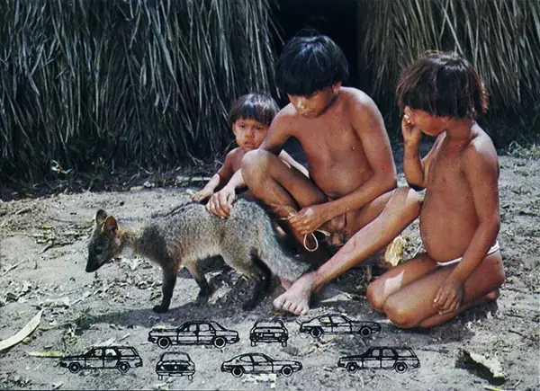 Brazil Today, 1977 — Serigrafia sobre cartão postal