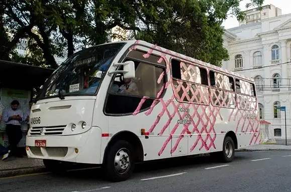 Casulos, 2013 — Vinyl sticker design on two buses and a shelter.