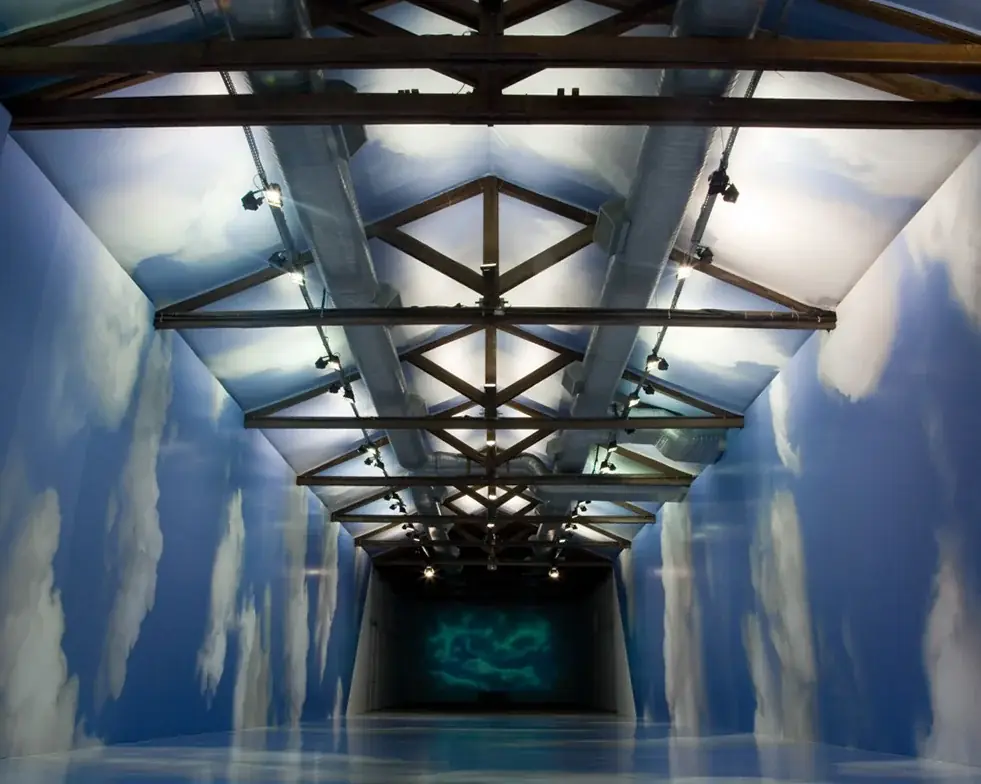 Entrecéu, 2007 — Vinil adesivo/ adhesive vinyl