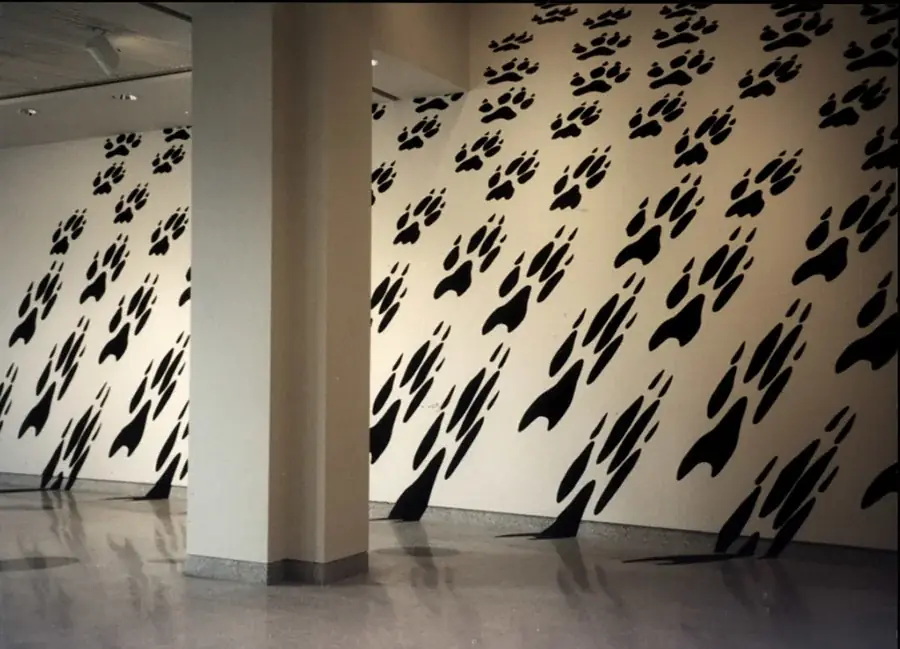 Gone Wild, 1996 — Wall painting