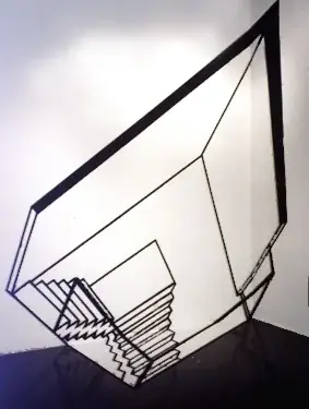 Graphos 4, 1998 — Pintura látex e tecido de fiberglass