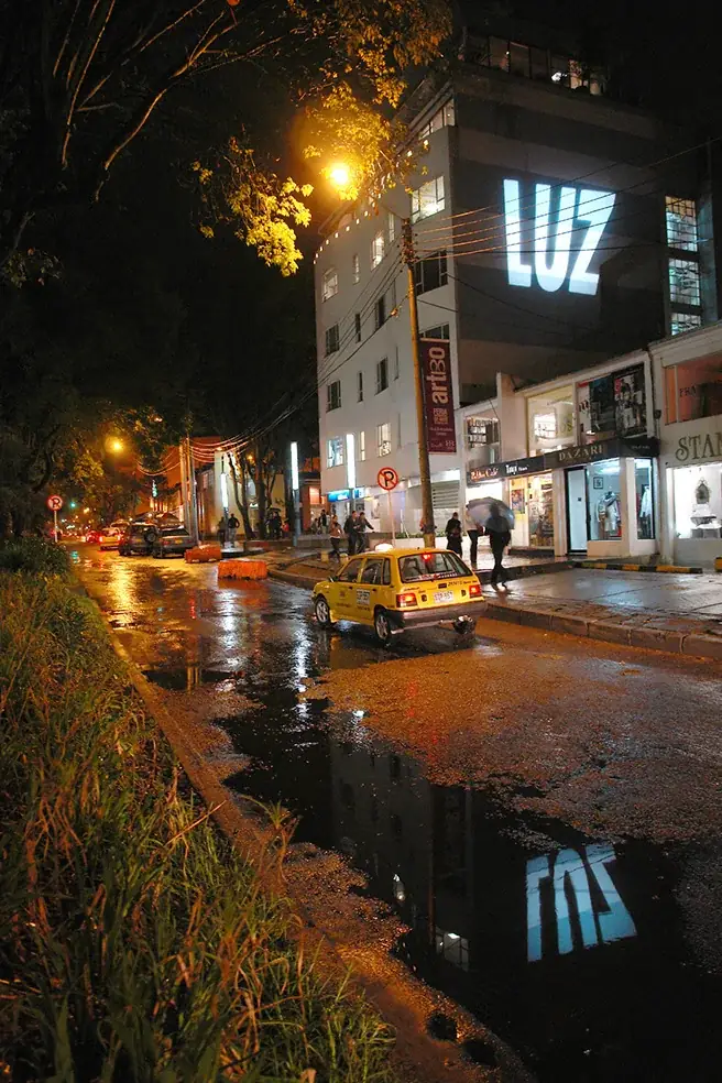 Iluminaluz, 2007 — Projeção de gobo