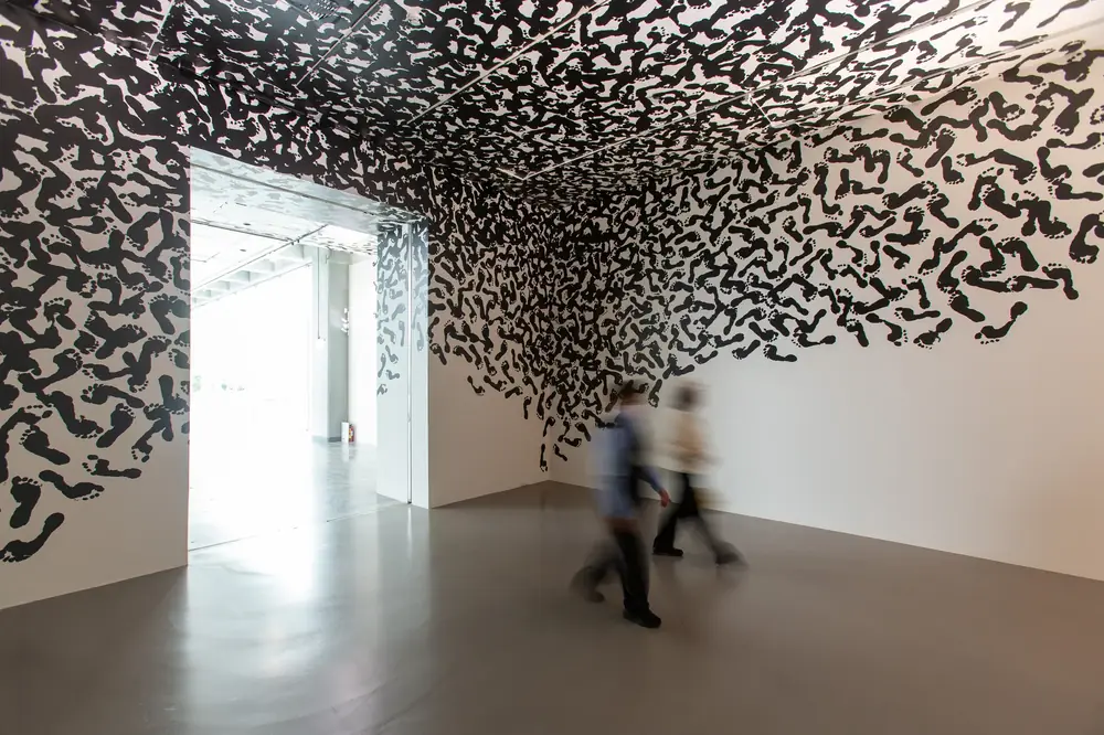 Irruption, 2009 — Light projection, slide and Pani projector