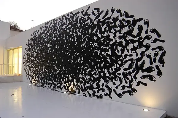Irruption, 2009 — Light projection, slide and Pani projector
