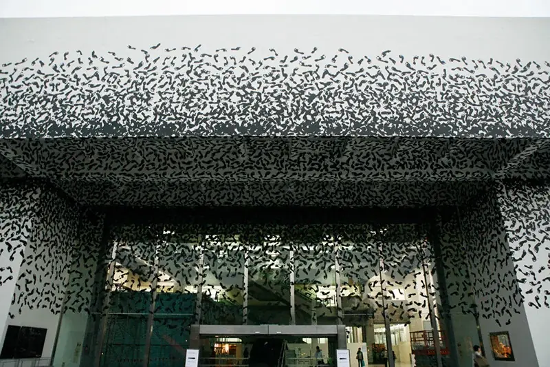 Irruption, 2009 — Light projection, slide and Pani projector