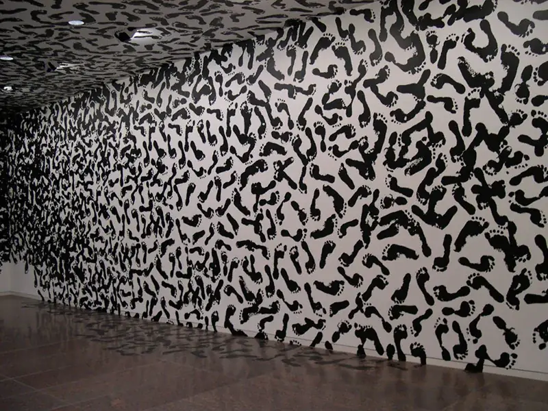 Irruption, 2009 — Light projection, slide and Pani projector