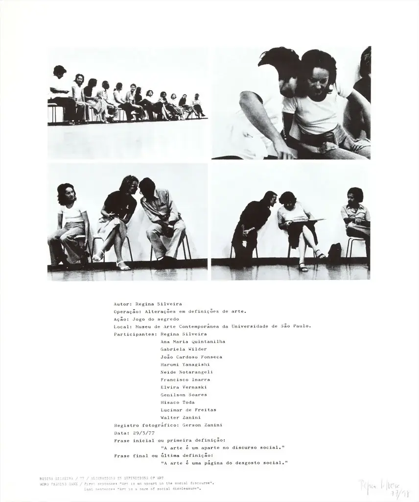 Jogos De Arte, 1977/1998 — Off-set