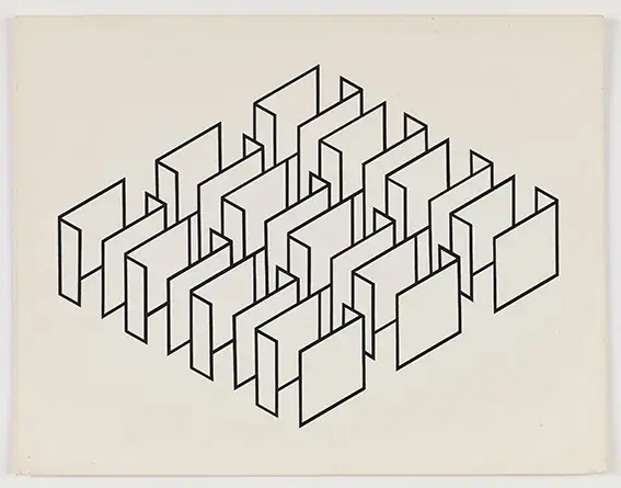 Laberintos, 1971 — Serigrafia sobre papel
