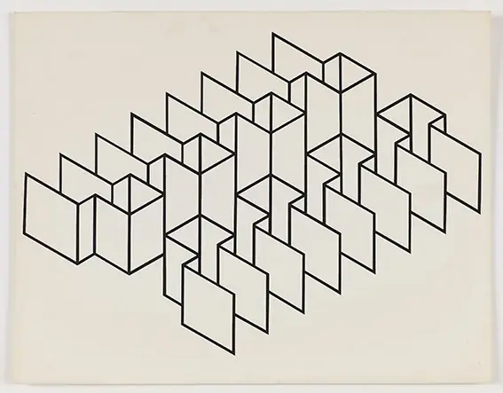 Laberintos, 1971 — Serigrafia sobre papel
