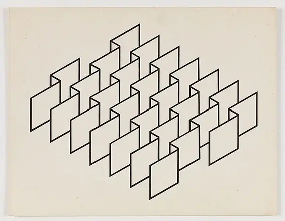 Laberintos, 1971 — Serigrafia sobre papel
