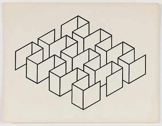 Laberintos, 1971 — Serigrafia sobre papel