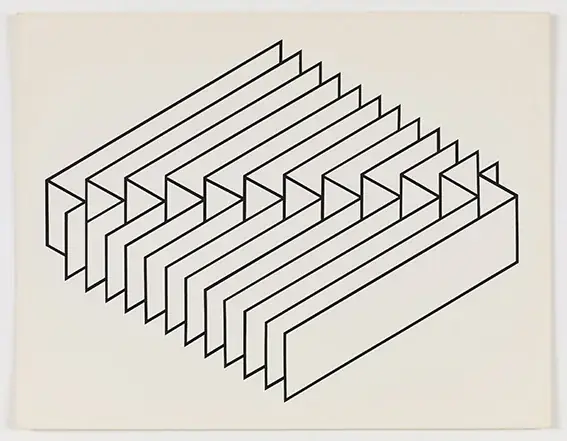 Laberintos, 1971 — Serigrafia sobre papel