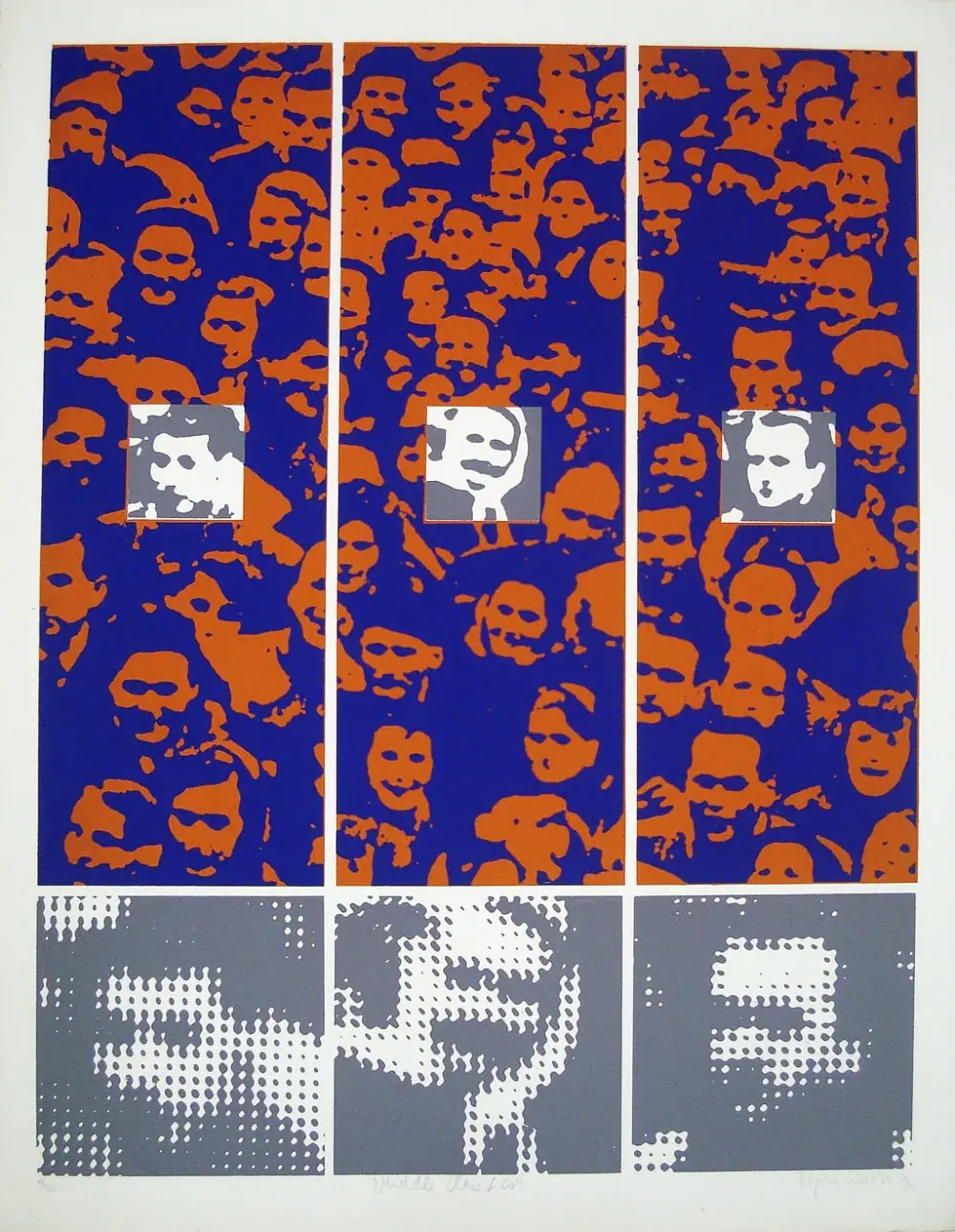 Middle Class & Co., 1972 — Serigrafia