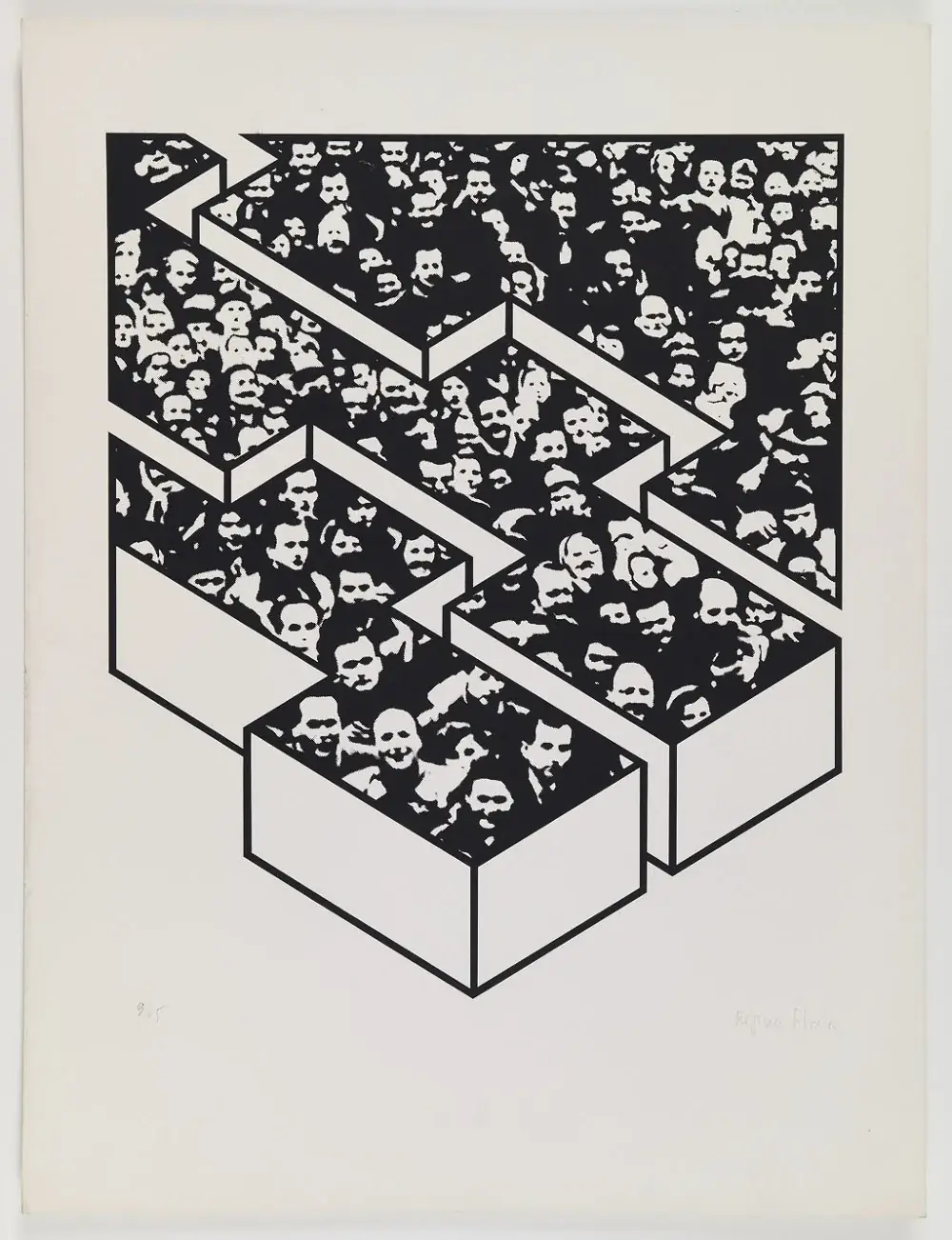 Middle Class & Co., 1972 — Serigrafia