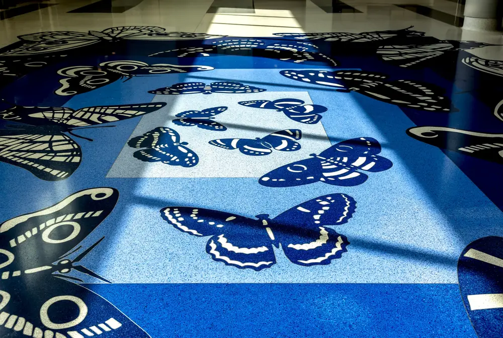 Paradise (Wind), 2024 — Terrazzo