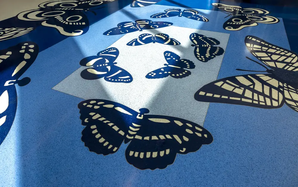 Paradise (Wind), 2024 — Terrazzo