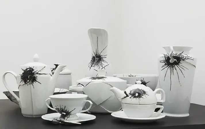 Cover, 2015 — Sobrevidriado sobre porcelana