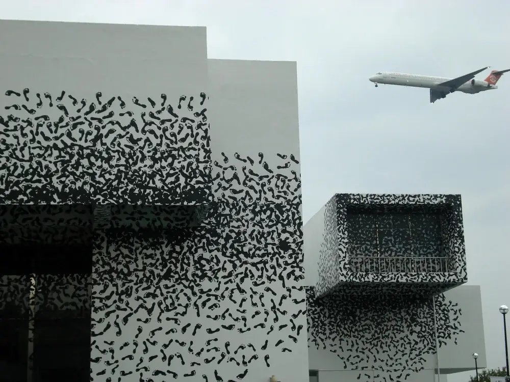 Saga (Irruption Series), 2006 — Adhesive vinyl