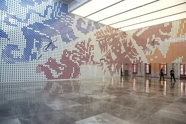 Sueño de Mirra, 2014 — Vinil adesivo sobre vidro