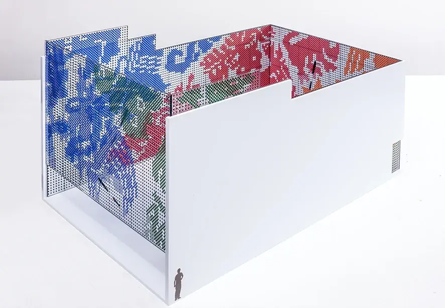 Sueño de Mirra, 2014 — Vinil adesivo sobre vidro