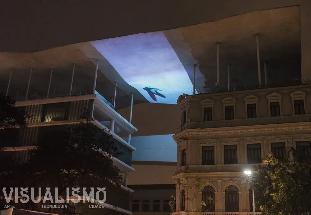 Surveillance, 2015 — Digital animation projection