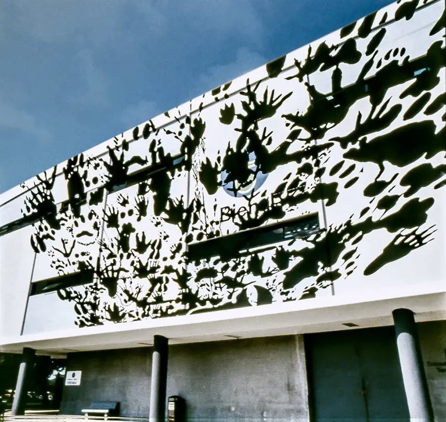 Tropel (Reversed), 2009 — Adhesive vinyl